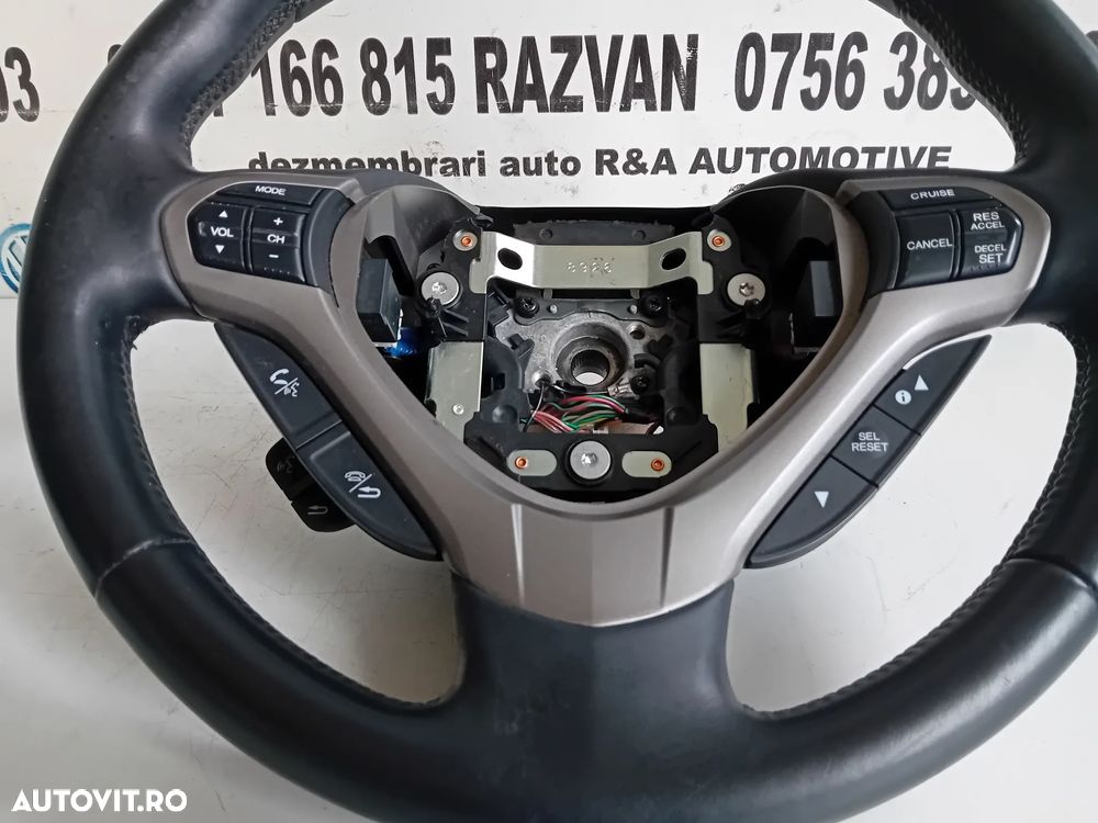 Volan Din Piele Cu Comenzi Honda Accord 2008-2013 Stare Buna - 5