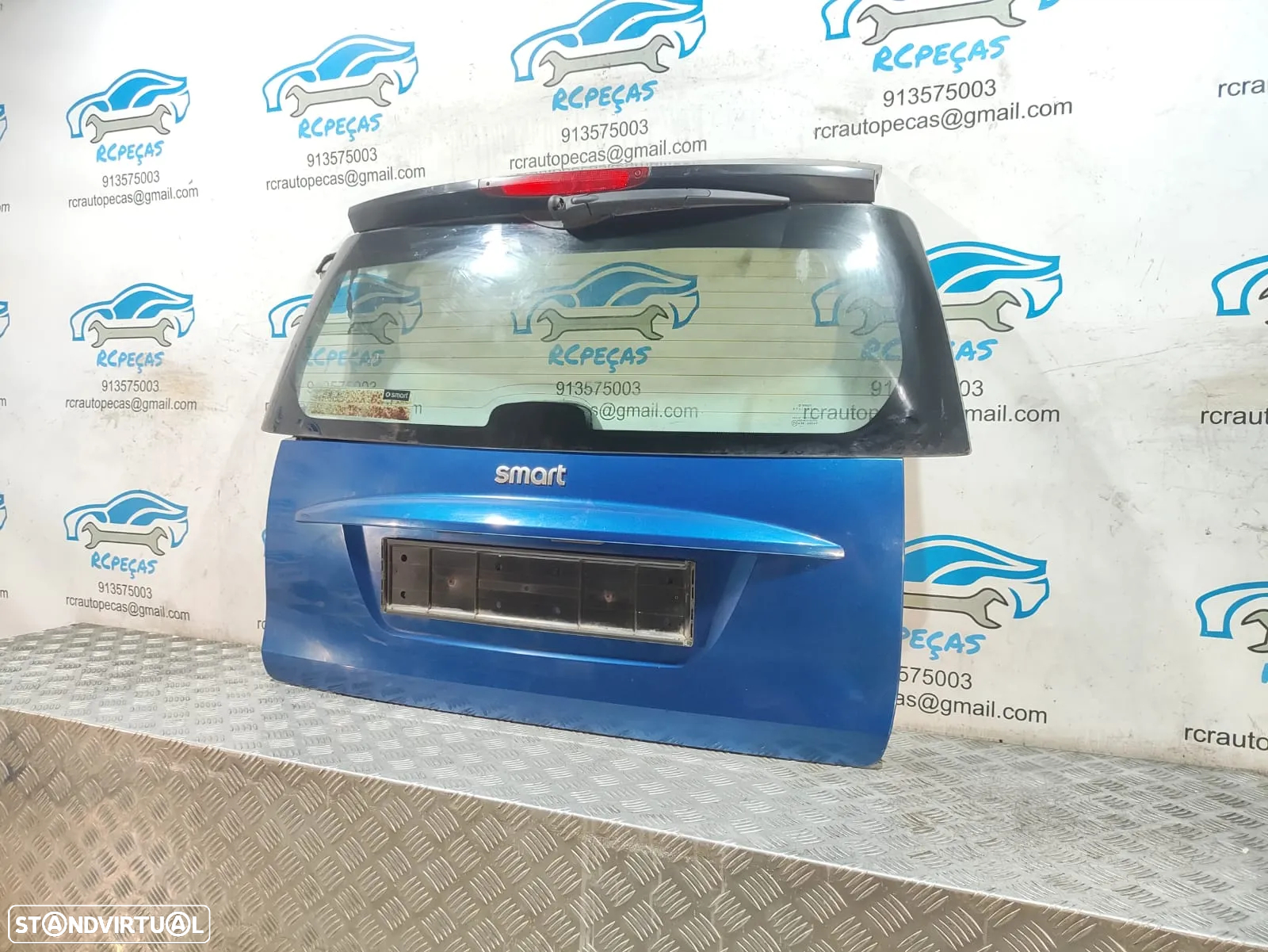 Tampa / Porta Mala Smart Fortwo 451 - Vidro / Stop / Limpa Vidros - 7