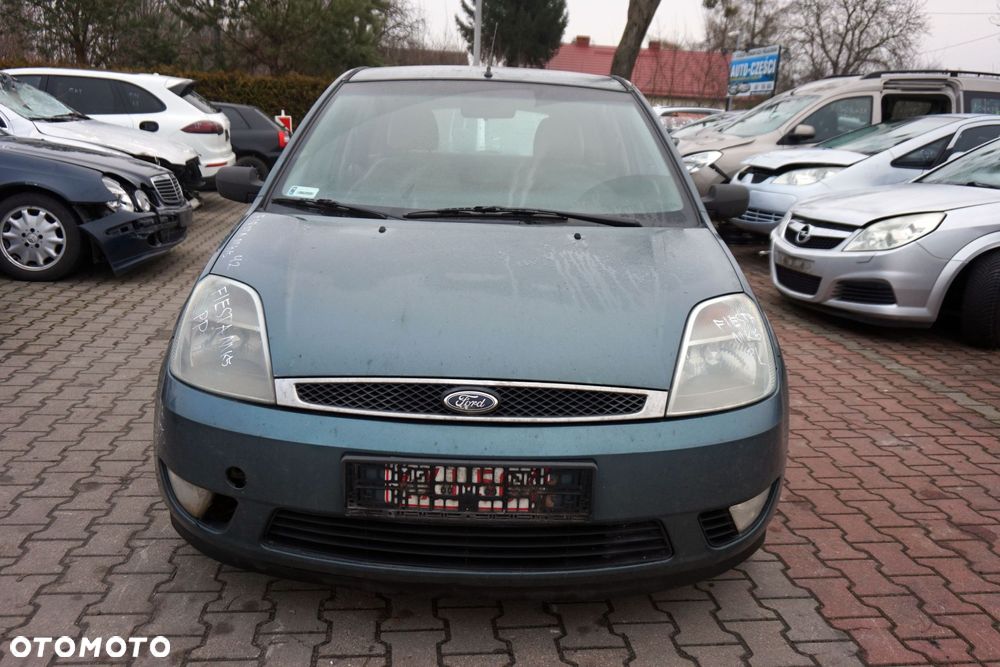 MASKA ZDERZAK BŁOTNIKI LAMPY FIESTA V MK5 U2  FORD 2002-2008 NEPTUNE GREEN PRZÓD KOMPLETNY - 1
