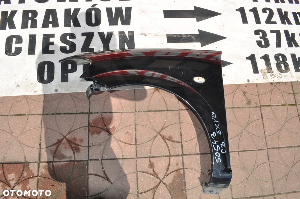 citroen C3 błotnik kolor EXYB nr 50543 WYSYŁKA - 2