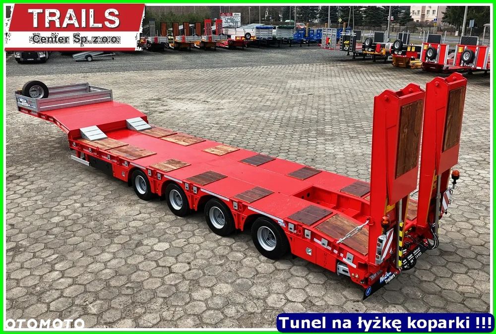 Inny Niskopodwoziowa 56,0 Ton ład. pokład 9,50 m, TUNEL pod koparki !!! - 6