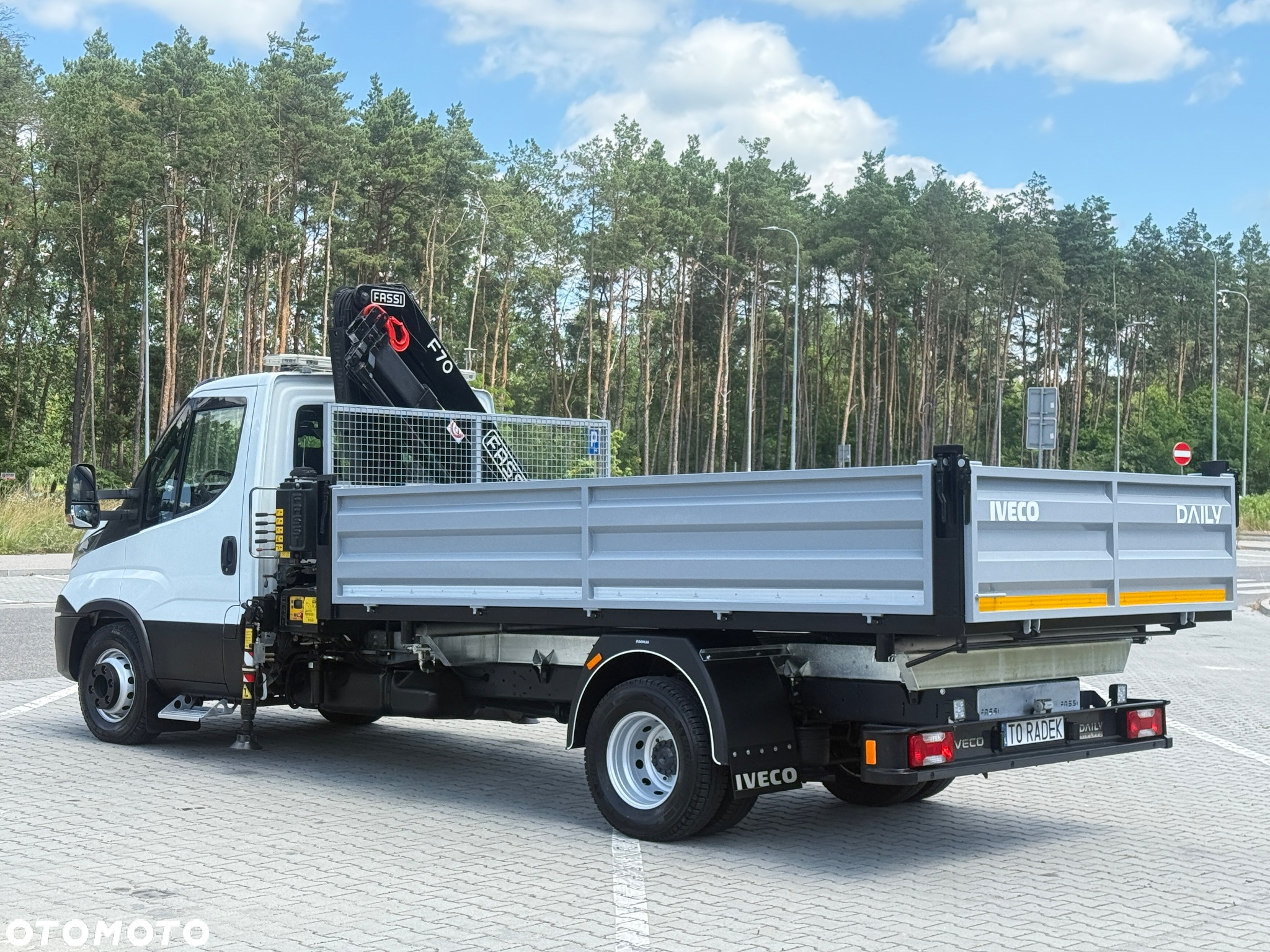 Iveco DAILY 72-180 3.0 HPI 180KM * HDS FASSI F70 * 3200 Udźwig * Wywrotka 3 Stronna * ŚWIETNY STAN! - 7