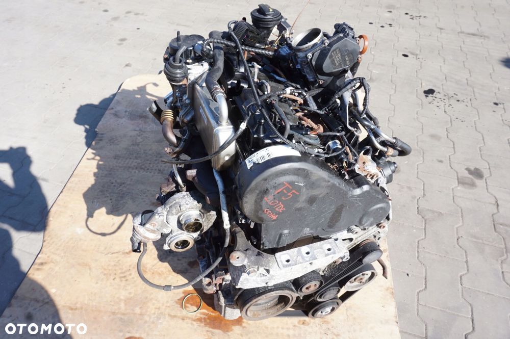 SILNIK KOMPLETNY CCH CCHA VOLKSWAGEN TRANSPORTER T5 2.0 TDI 104 TYS KM - 3
