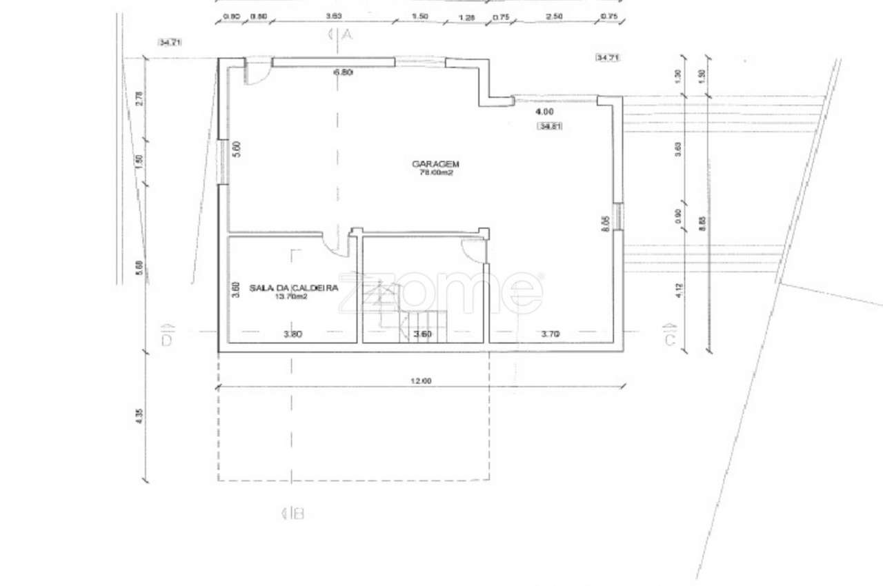 Lote de terreno Ribeira de frades, com projecto aprovado para moradia - Grande imagem: 3/4