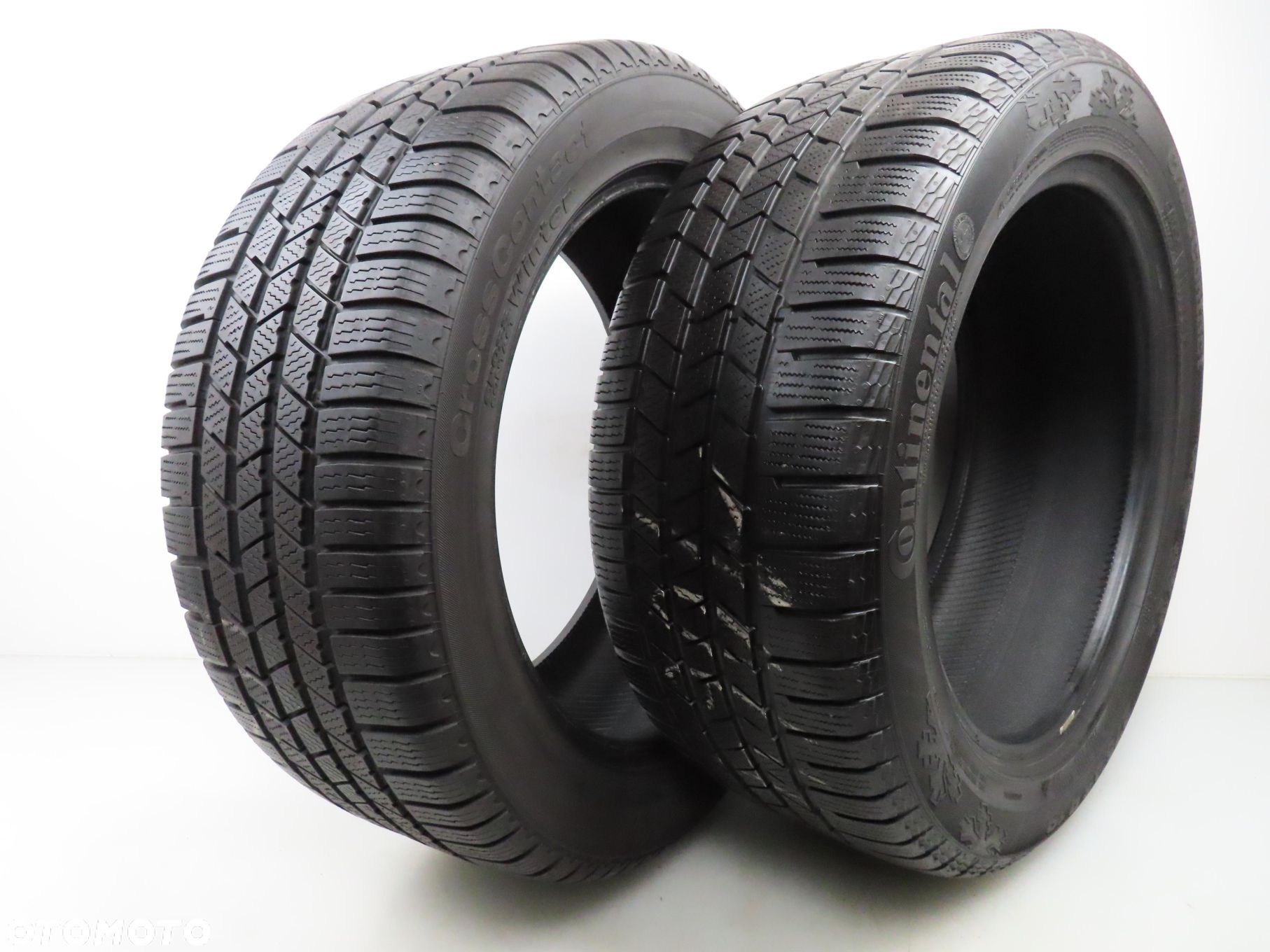 2x 275/45R19 OPONY ZIMOWE Continental CrossContact Winter 108V XL dot: 4113 - 1