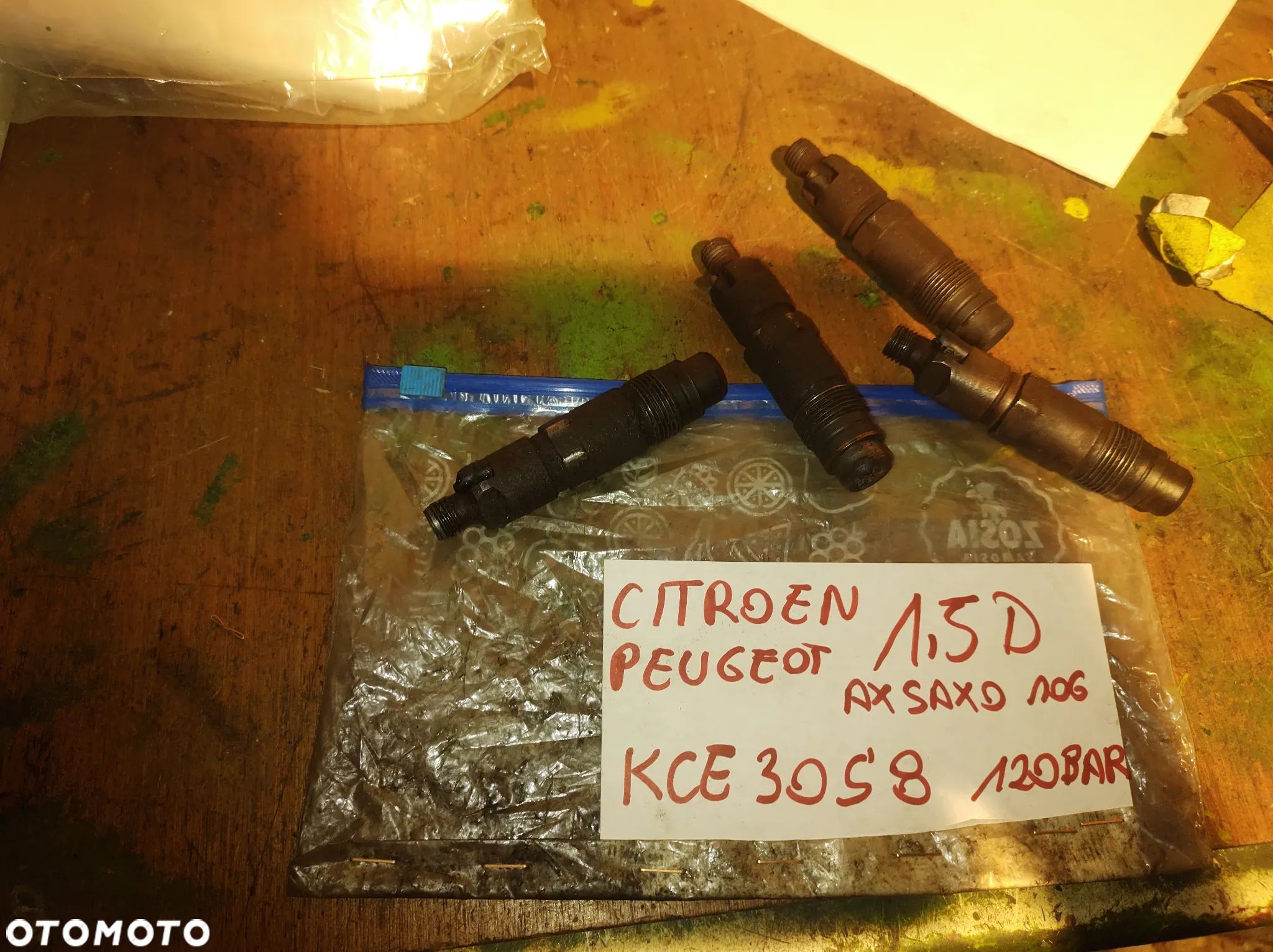 Peugeot 106 citroen ax saxo 1,4d 1,5d wtrysk KCE30S8 120bar - 1
