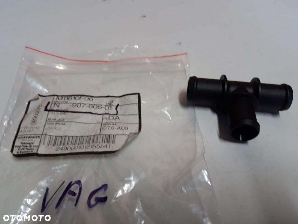 Trójnik  Volkswagen  Vw Passat VW POLO V 6C 1.0 Audi	B6 S4  B7 S4   C5 Allroad  20 x 20 x 20 (90°) N90760601 VAG - 1