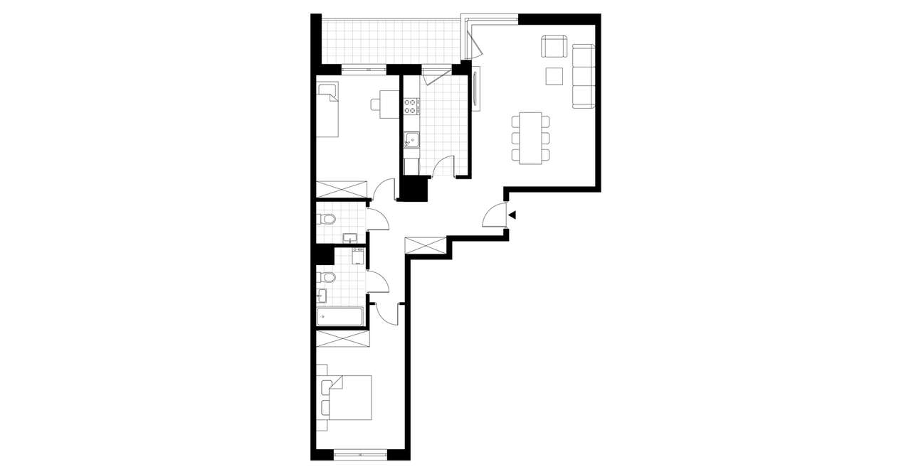 3-pokojowe mieszkanie 83m2 + loggia Bez Prowizji - Pełny obrazek: 4/24