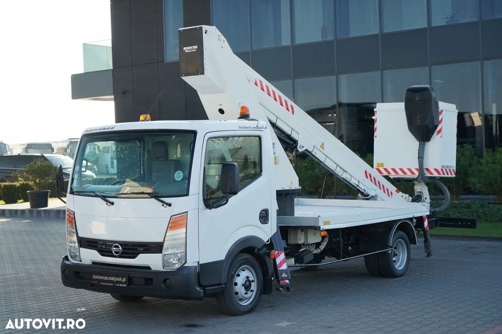 Nissan CABSTAR / ELEVATOR DE 20 DE METRI / GSR E200TE4 / DUBLU / CAPACITATE DE RIDICARE - 200 kg / 4 STABILIZATOARE / - 11