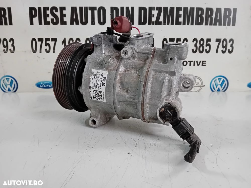 Compresor Clima AC Audi A6 4K C8 A5 A4 Q3 Q5 2.0 Tdi Motor DTP 2.0 Tdi Cod 4K0816803K - 6