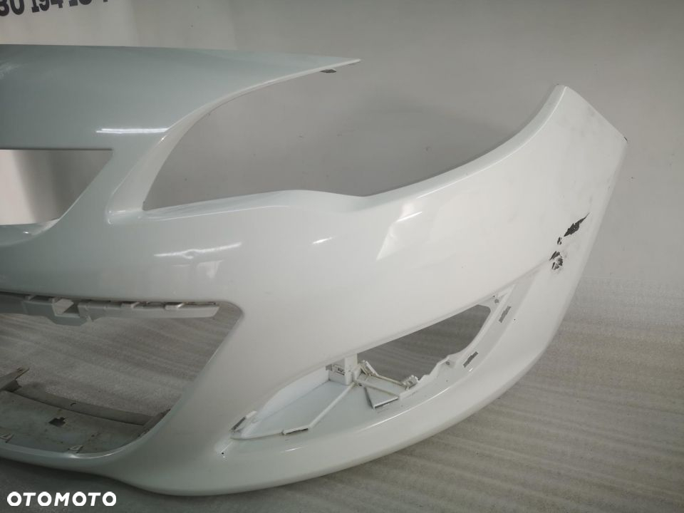 OPEL ASTRA J 4 IV LIFT 13- BIAŁY ZDERZAK PRZEDNI PRZÓD NR AUKCJI NZ526 - 8