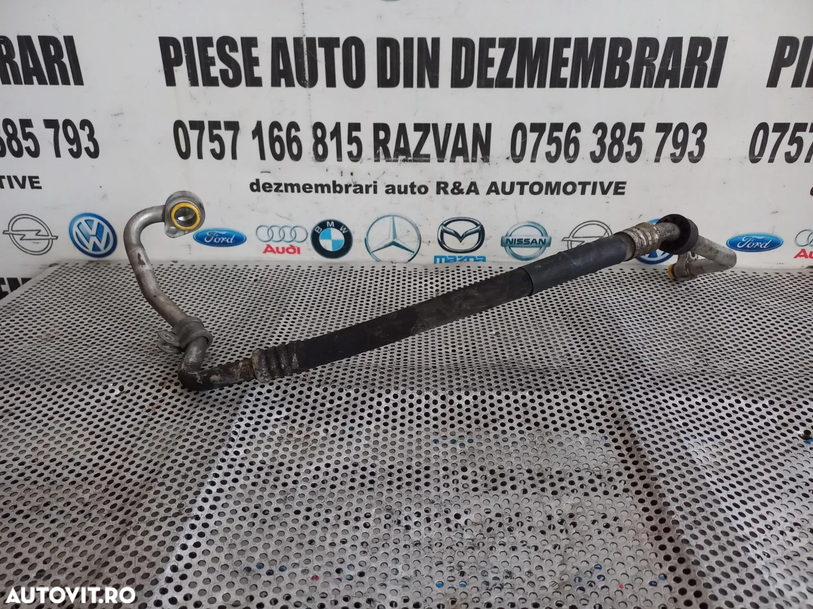 Furtun Conducta Clima AC Audi Q7 Vw Touareg 3.0 Tdi Cod 7LBD Dezmembrez Audi Q7 3.0 Tdi Motor BUG A - 3