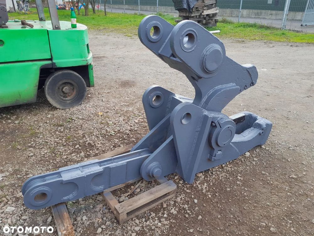 Nożyce szczęka kajman do cięcia złomu stali żelaza, 1200kg, fi 80mm. - 1