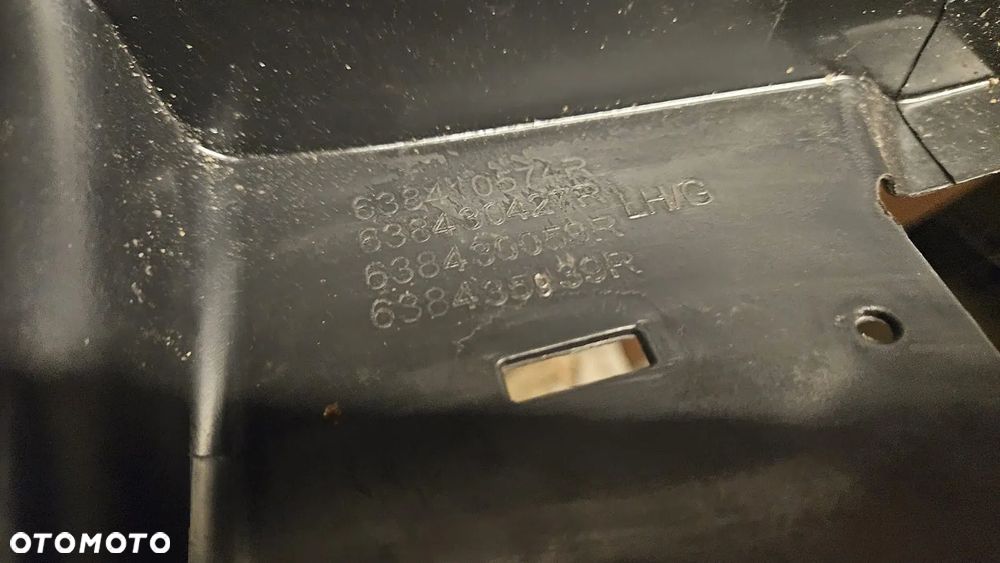 NADKOLE LEWE PRZÓD RENAULT CLIO V 638430059R 638410574R - 4