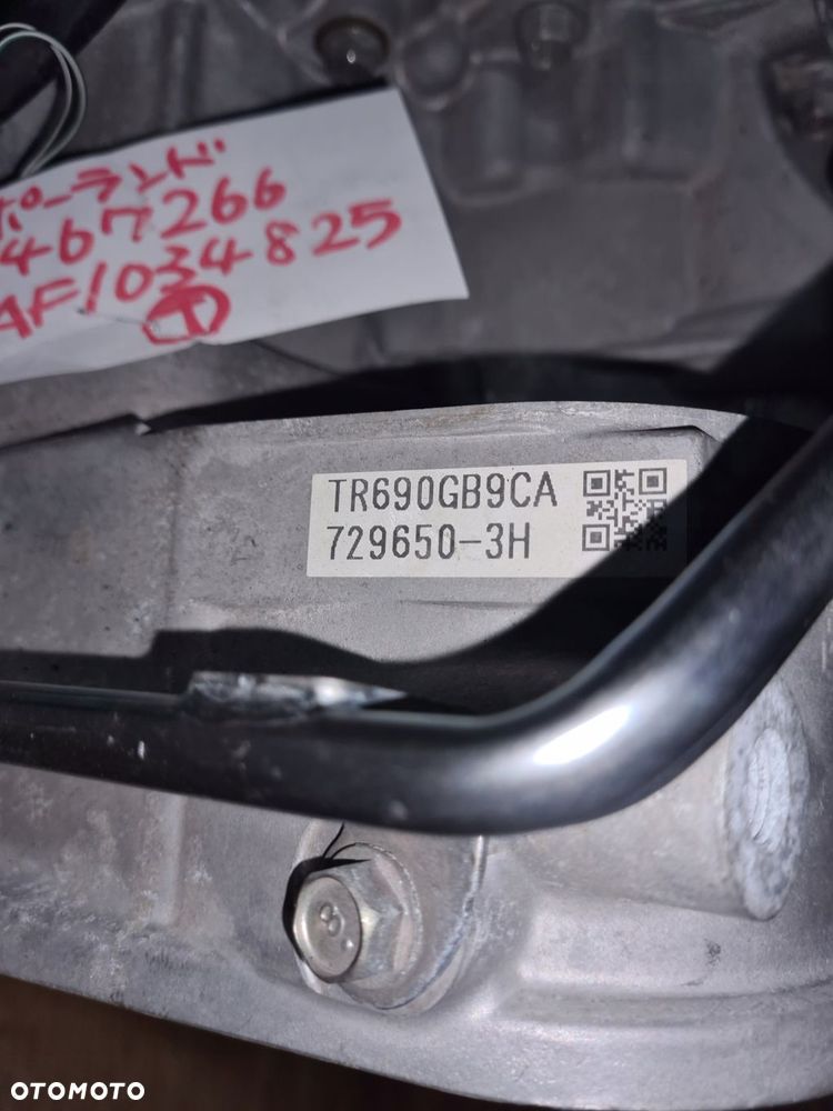 skrzynia biegów cvt subaru impreza wrx usa tr690gb9ca 2.0 fa20 turbo - 2