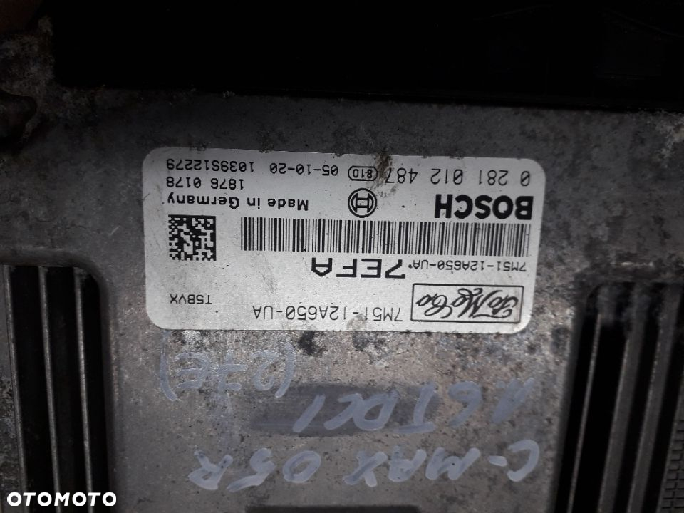 FORD C-MAX 05R 1.6 TDCI ZESTAW STARTOWY 4M5T-10849-GN 7M51-12A650-UA - 6