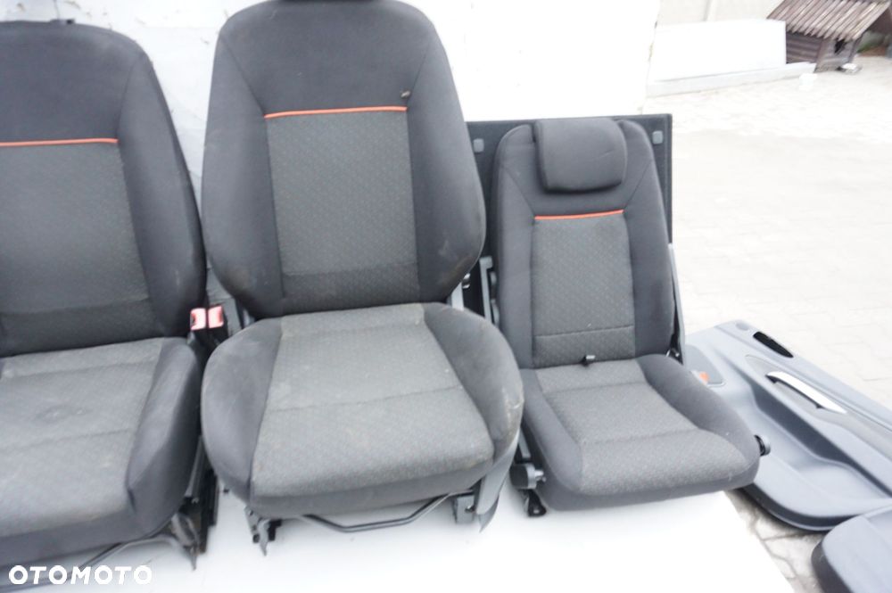 FOTELE SIEDZENIA WNĘTRZE 5 OSÓB FORD S-MAX MK1 - 6