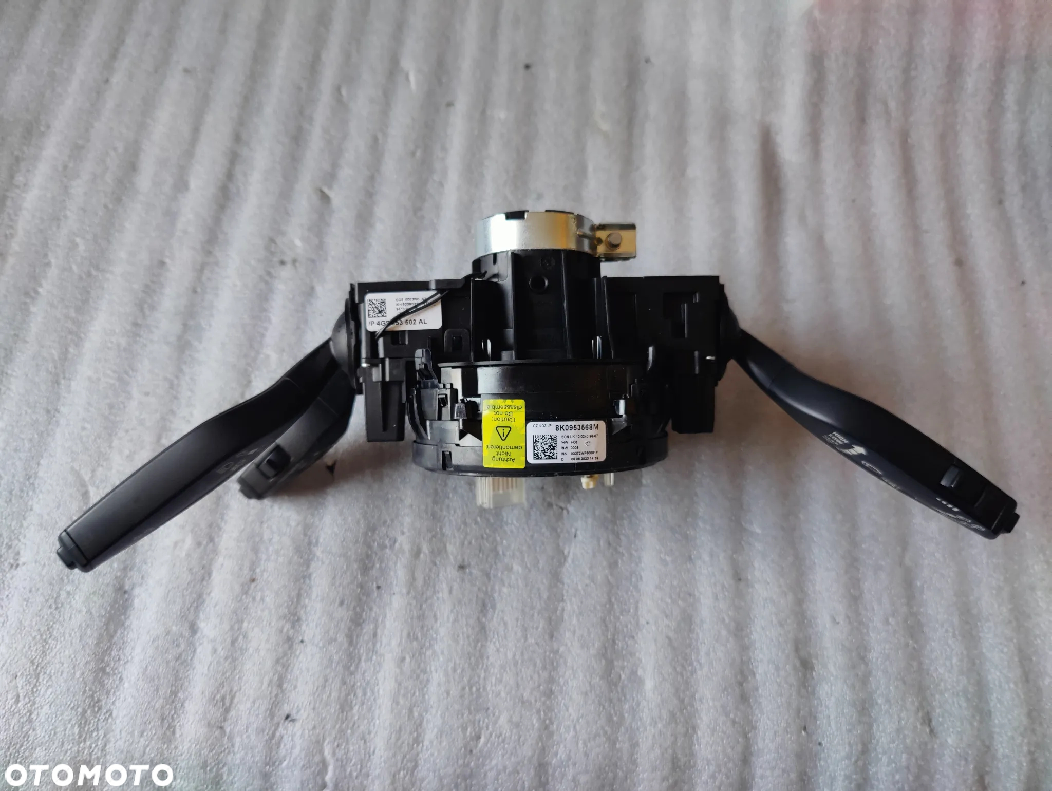 MANETKA MANETKI KIERUNKOWSKAZÓW TAŚMA AIRBAG AUDI Q5 8R 4G8953502AL - 2