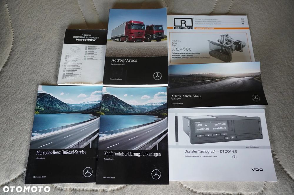 Mercedes-Benz Actros 2545 6×2 MP5 / FULL ADR / 2 sztuki - 30
