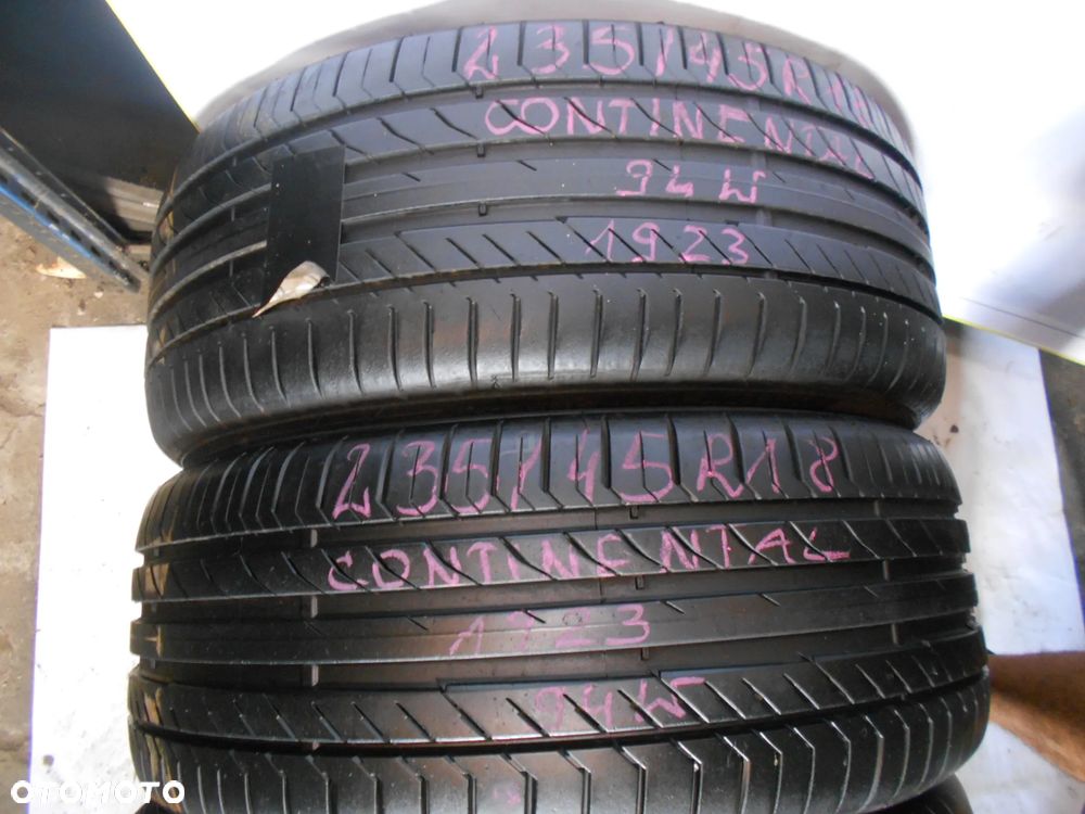 OPONY 235/45R18 CONTINENTAL CONTI SPORT CONTACT 5 DOT 1923 / 0322 7MM - 2