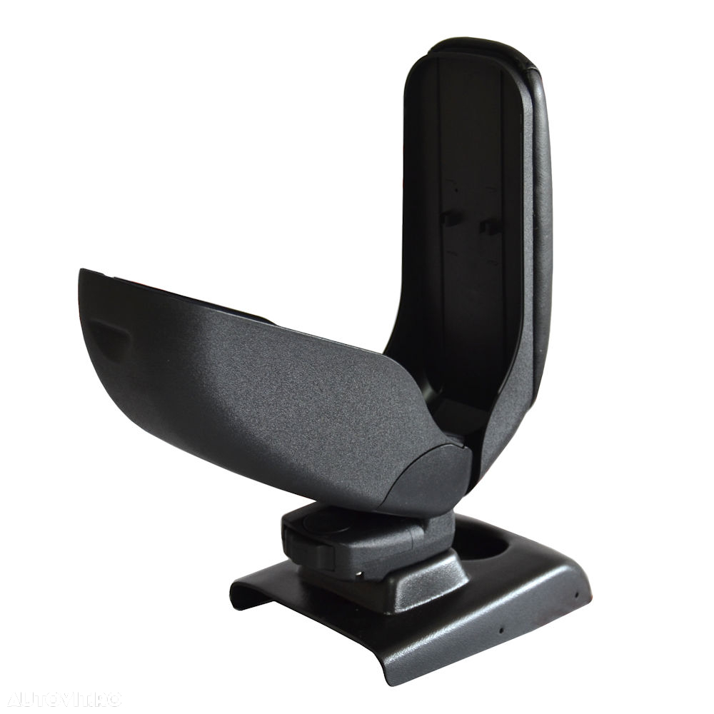 Cotiera BestAutoVest pentru Ford Fiesta 3 2008->, rabatabila cu capac culisabil imbracat in piele eco, model ArmCik - 2