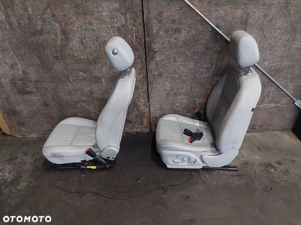 KOMPLET FOTELI LEWY PRAWY PRZÓD + KANAPA TYŁ + BOCZKI JAGUAR XF X250 - 10