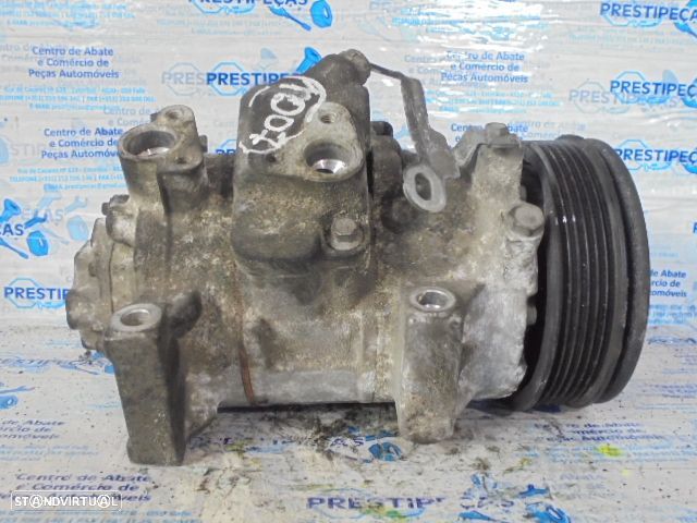 Compressor AC 4472601994 TOYOTA AURIS 1 FASE 1 2007 1.6I 125CV 5P PRETO GASOLINA DENSO - 2