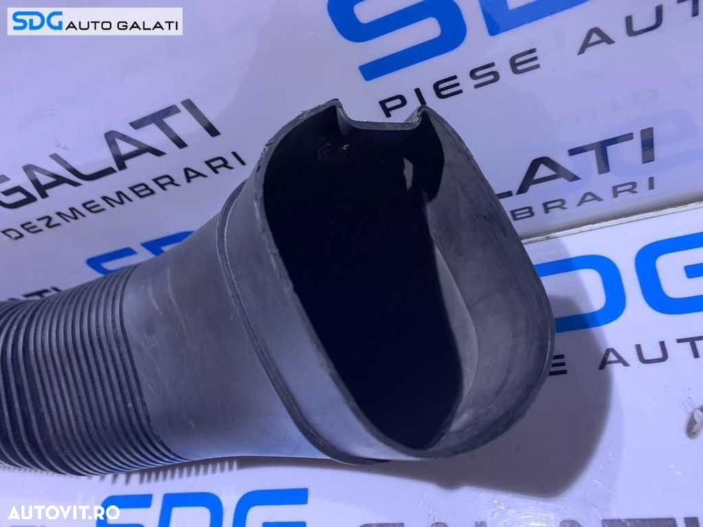 Tub Tubulatura Racord Admisie Aspiratie Carcasa Filtru Aer VW Polo 9N 1.9 TDI ATD AXR ASZ BLT BMT 2002 - 2008 Cod 6Q0129618G - 7