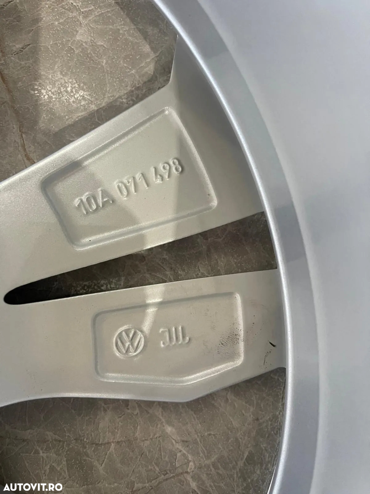 Jante Vw Golf 6,7,8, Electric, iD3, Passat 3C B8, B9, iD Buzz Cargo, T-roc, 18 inch, originale, noi - 6