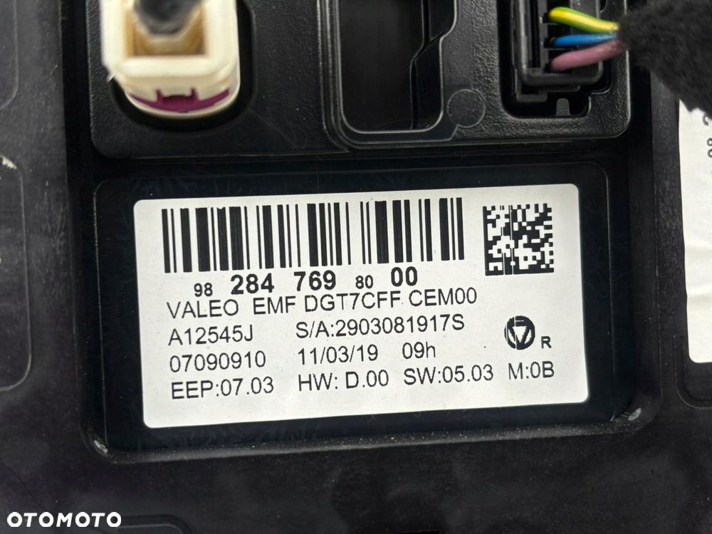 CITROEN C3 III EKRAN WYŚWIETLACZ 9828476980 - 3