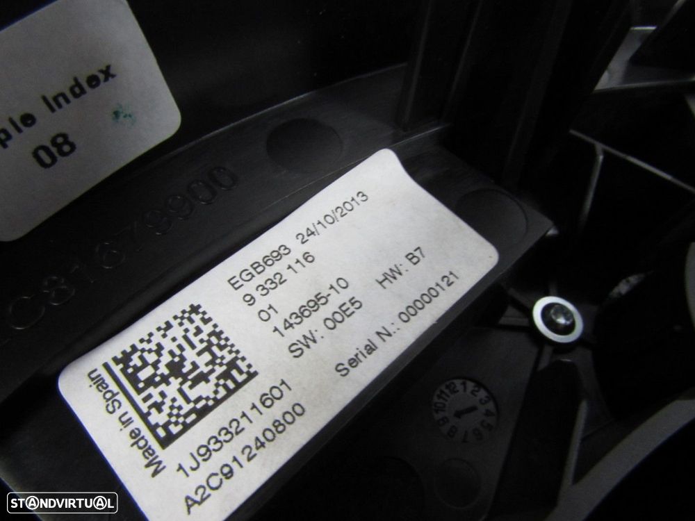 Instrumento central Em LED - Radio Seminovo/ Original MINI MINI (F56)/MINI MINI... - 3