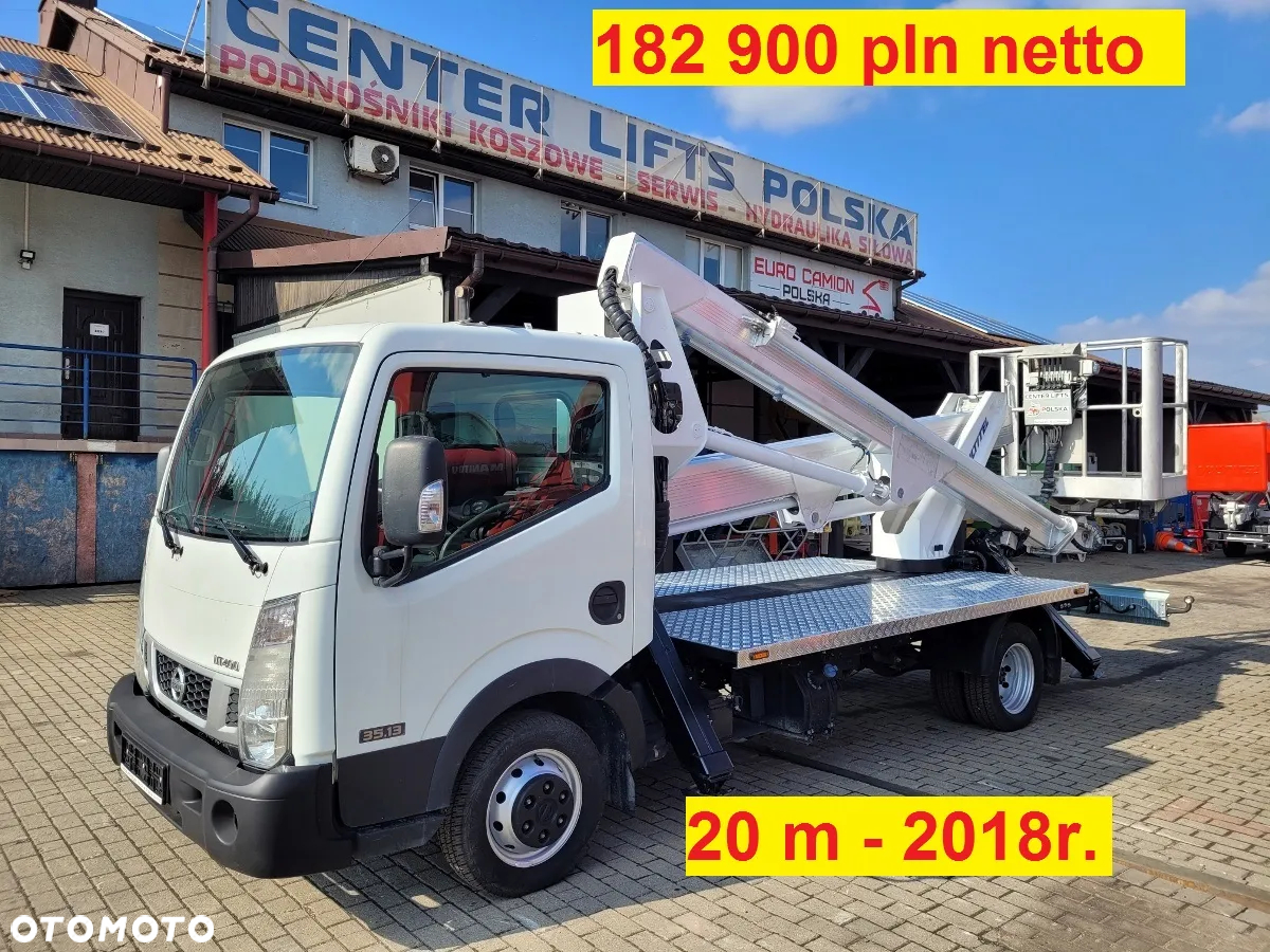 Renault Maxity podnośnik koszowy 26 m 25 m 24 m 22 m 21 m 20 m 18 m - 20