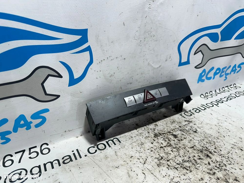 .Painel Interruptores Painel Central Original Mercedes Benz SLK R171 A1718207810 2004 - 2011 - 4