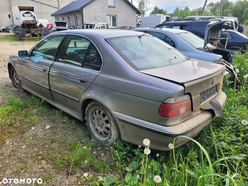 BMW E39 SEDAN 339/7 maska pokrywa silnika klapa bagażnika zderzak lampa reflektor pas przedni stop lampy halogeny - 3