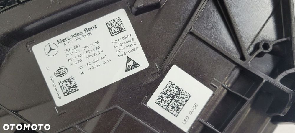 LAMPA LEWA PRZÓD ,,LED HIGH PERFORMANCE,, MERCEDES A-KLASA W177 LIFT 2022- - 14