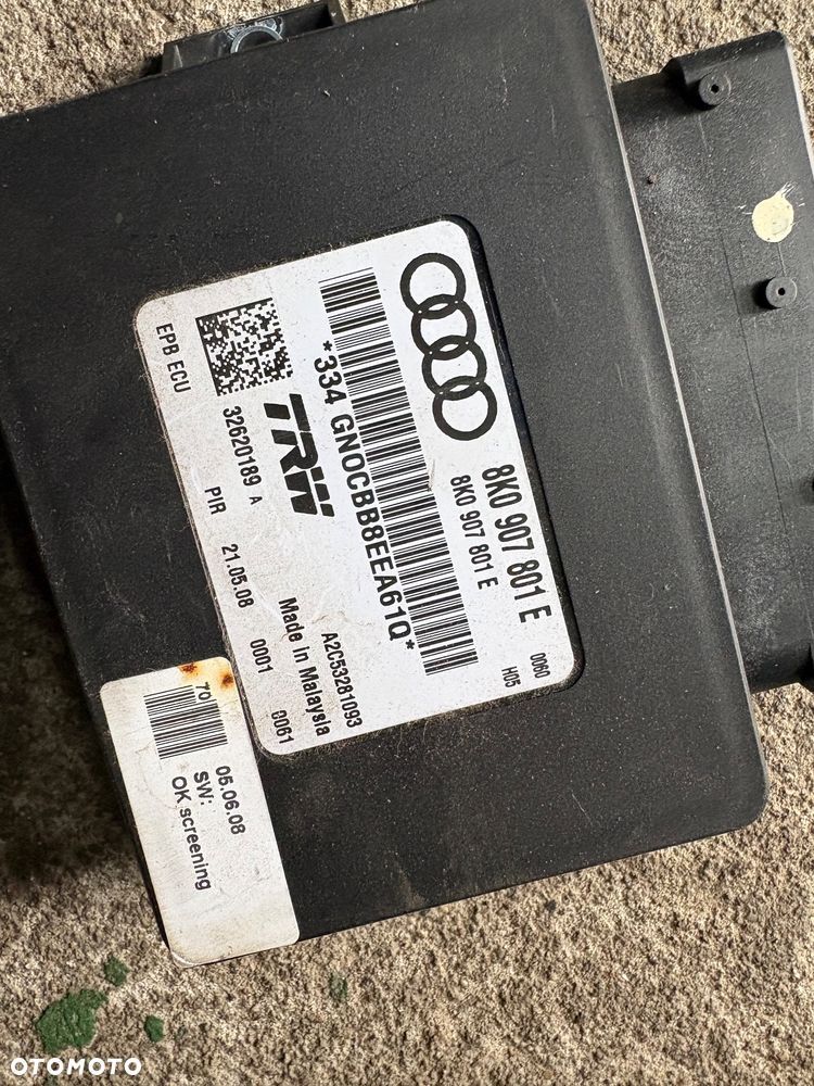 Moduł hamulca ręcznego Audi A4 B8 - 2