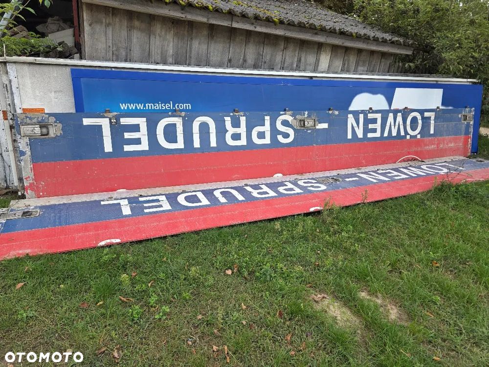 BURTY ALUMINIOWE NIEMIECKIE 7,30x0,90 m - 2