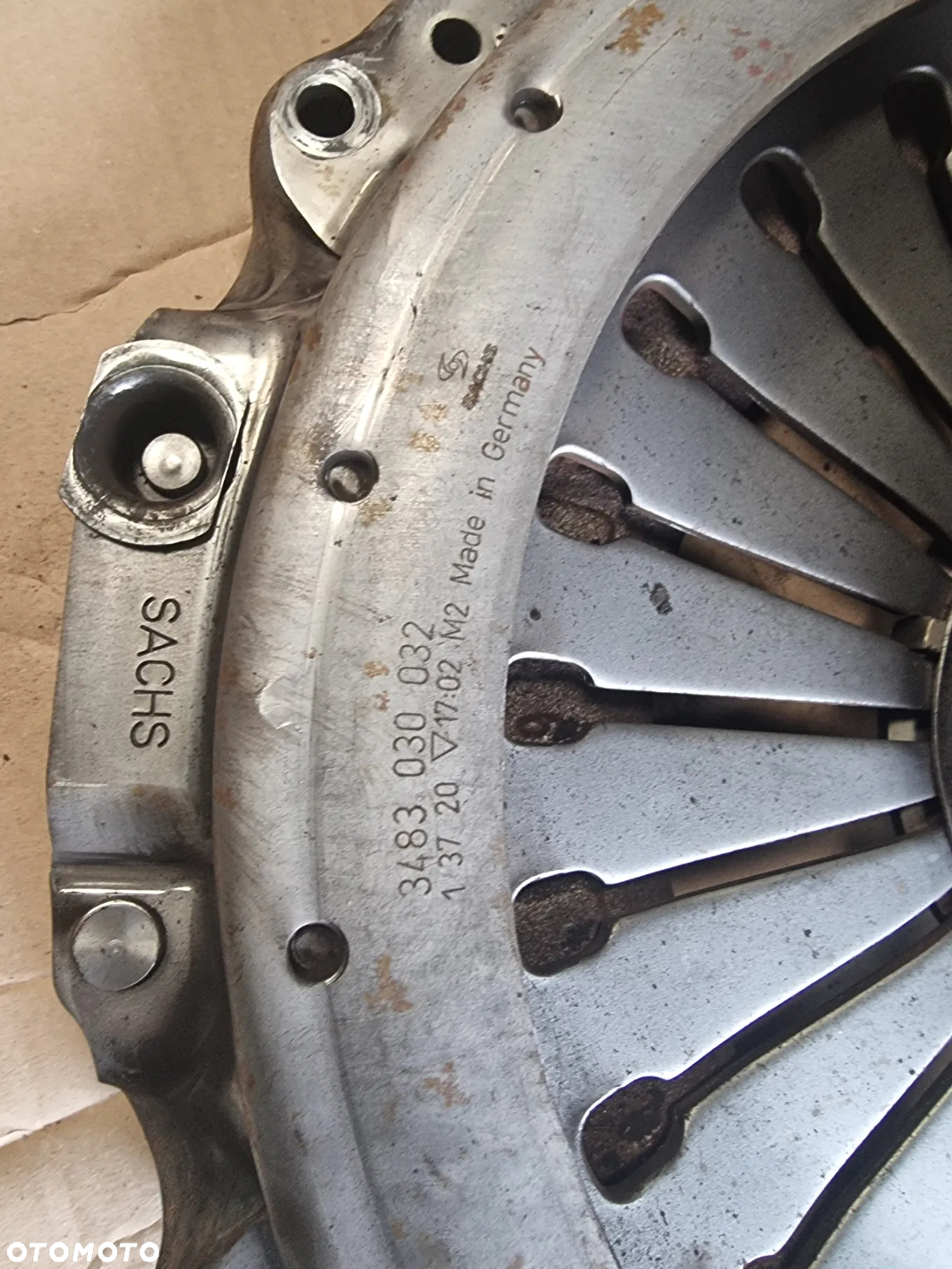 Docisk sprzegła Sachs  1878007072 stan idealny Mercedes Axor 430 - 3