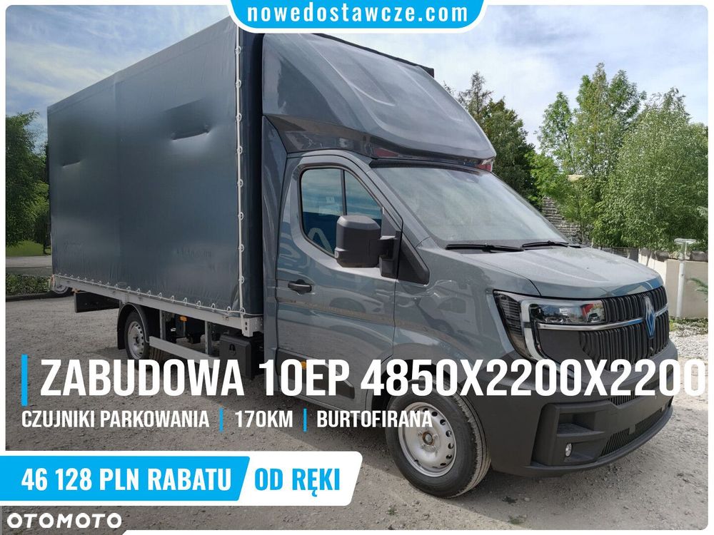 Renault Master 2.0 170KM Plandeka 10EP Zabudowa Krajowa - 2
