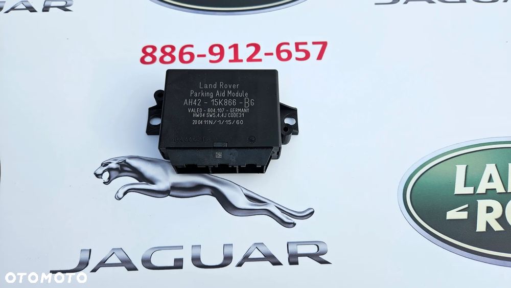 Jaguar XJ 351 2010-2015 Moduł parkowania Sterownik PDC przód i tył 4x AH42-15K866-BG
