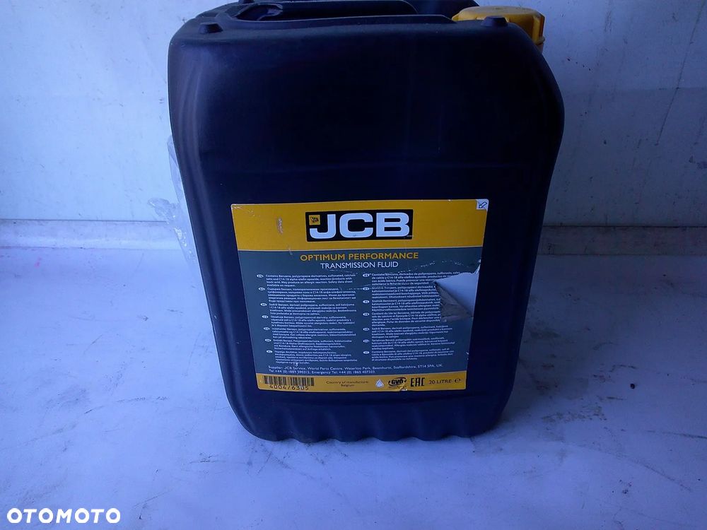 Olej przekładniowy do skrzyni V-TRONIC 20L 4004/6305 JCB oe - 6