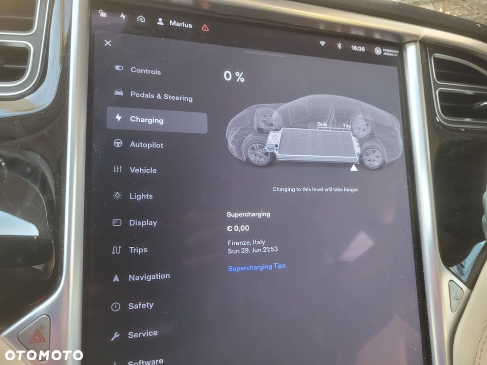 TESLA S X 13-16 EKRAN TABLET MONITOR MCU1 MCU 1 AKT. CERTYFIKATY - 2