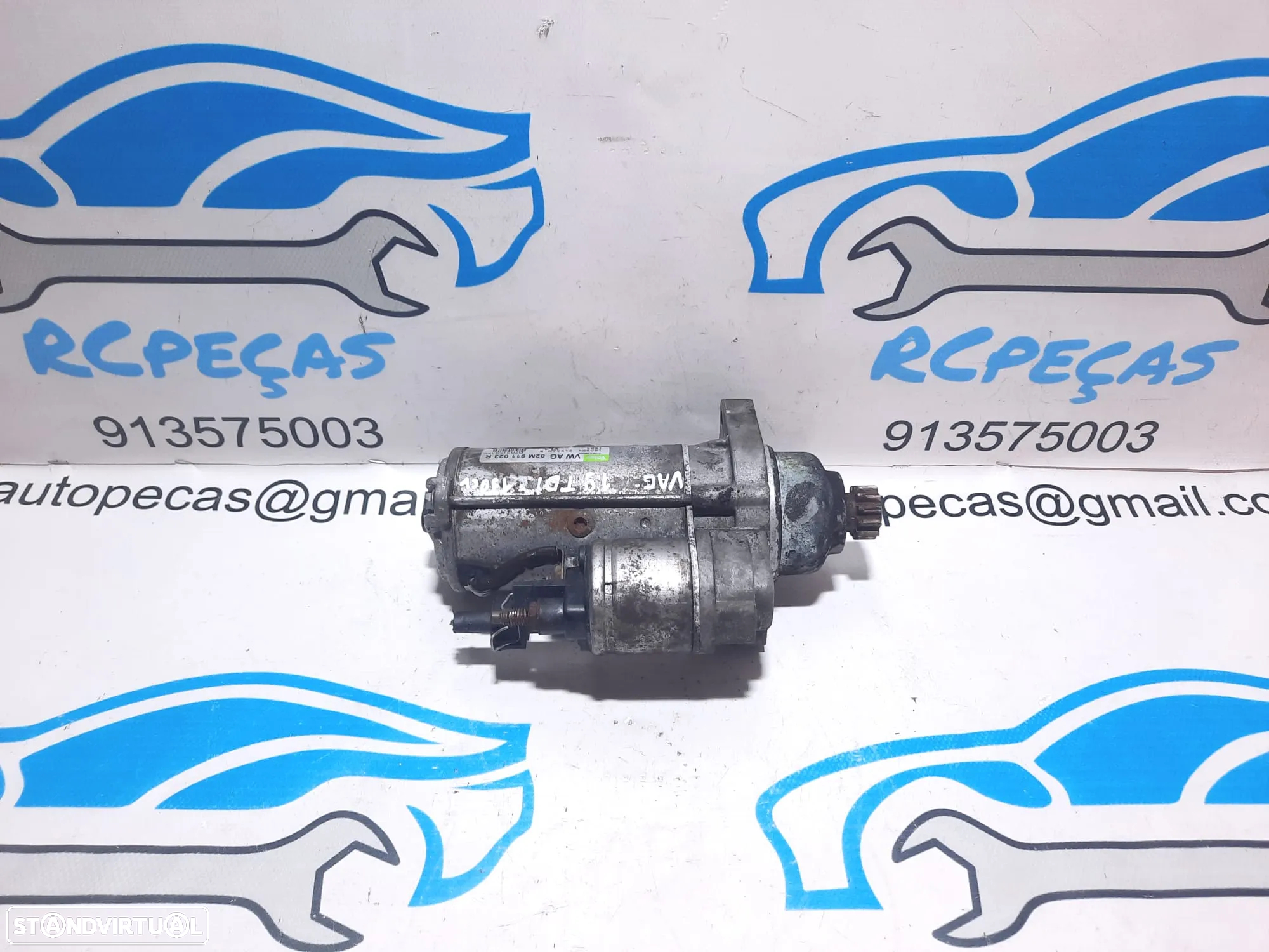 MOTOR ARRANQUE GROUP VAG AUDI A4 B6 1.9 TDI 8V 130CV 02M911023R A3 8P VW VOLKSWAGEN GOLF TOURAN CADDY EOS PASSAT SEAT LEON TOLEDO ALTEA - 4
