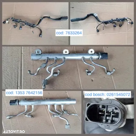 -2- Anexe motor 750i 2014 F01 turbo pompa auxiliara apa rampa injectoare bobina inductie - 3
