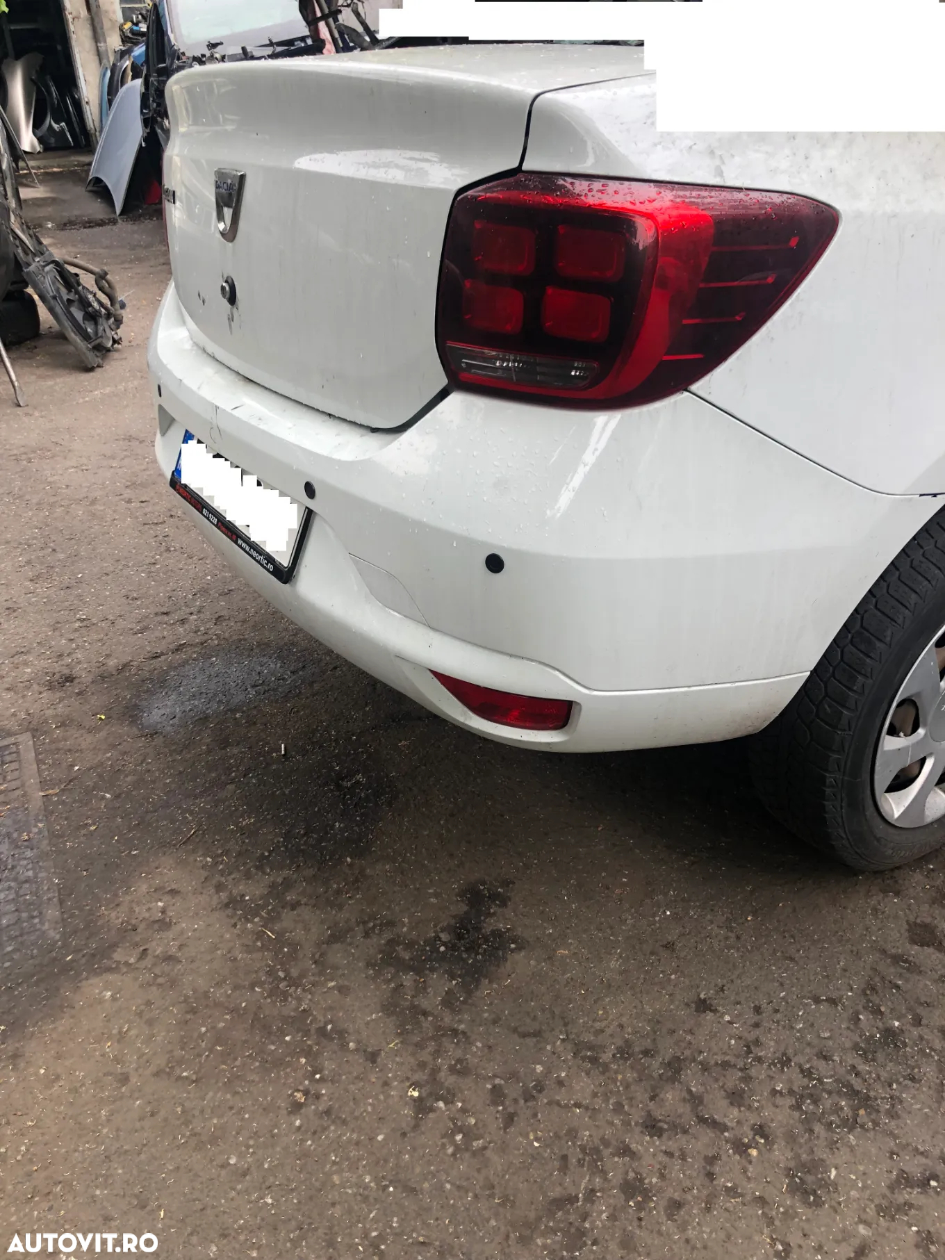 Haion portbagaj Dacia Logan 2 facelift 2019 alb - 7