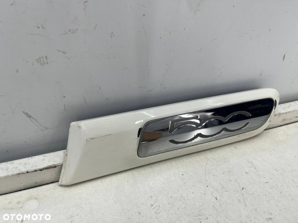 Listwa Fiat 500 2007r.- lewa nakładka błotnika tylnego lewy tył 735431949 - 1