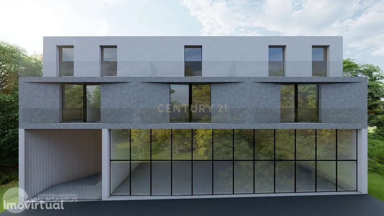 Projecto de arquitectura e PIP aprovado para um edificio misto. - Grande imagem: 4/22