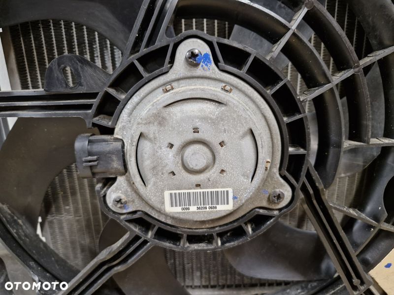 citroen c3 picasso 1.4 vti pas przedni czołowe chłodnice wentylator komplet - 10