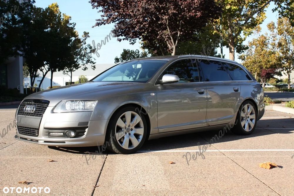 AUDI A6 C6 4F PRZEDNIA DOKŁADKA ZDERZAKA PODKŁAD - 6