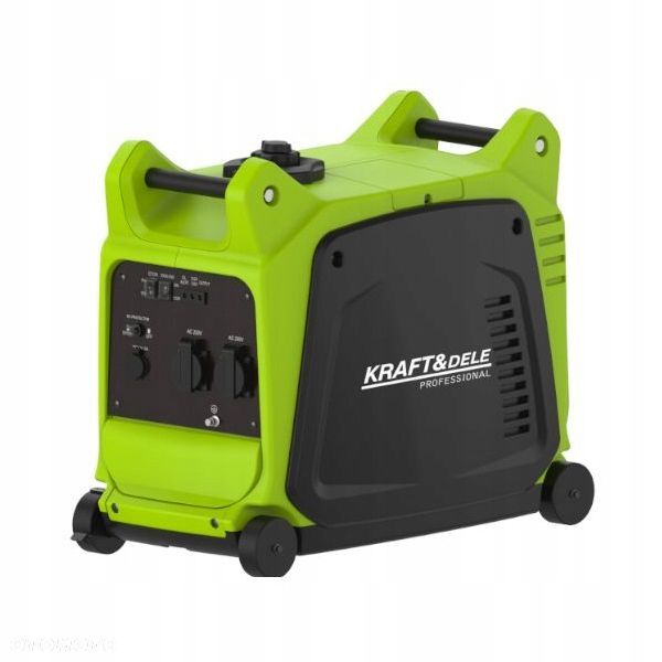 AGREGAT PRĄDOTWÓRCZY GENERATOR INWERTOROWY 3300W JEDNOFAZOWY BENZYNA KRAFT - 1